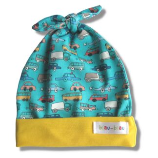 Cars Organic Cotton Jersey Baby Hat