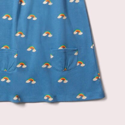 Blue Rainbows Frill Dress - Image 2