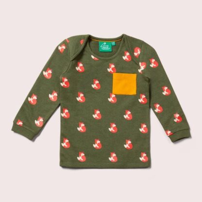 Little Fox Organic T-Shirt & Jogger Playset - Image 2