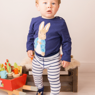 Peter Rabbit Navy Design Leggings