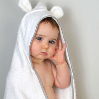 Shnuggle Wearable Towel White