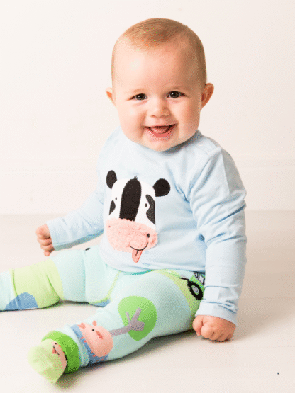 Bailey the Cow Design Leggings