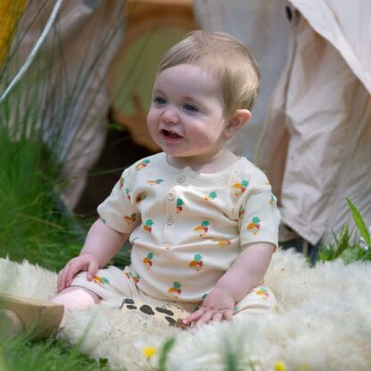 Little Ducks Organic Romper - Image 2