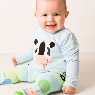 Bailey the Cow Design Leggings