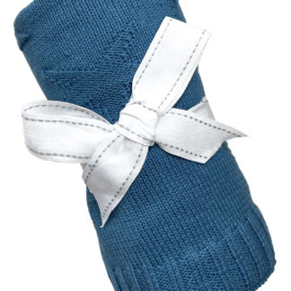 Teal Stars Blanket