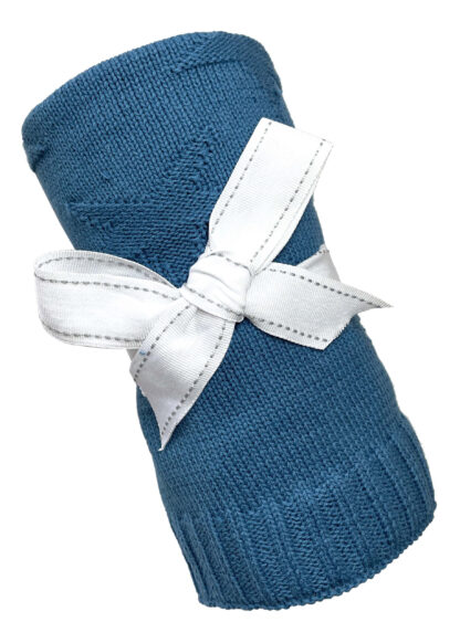 Teal Stars Blanket