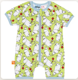 Organic Moomin Free To Explore Summer Romper
