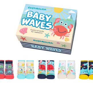 BABY WAVES - 5 pairs of baby socks | Gift box