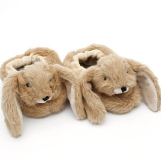 Bunny Baby Soft Slippers Brown (0-6months)