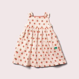  Strawberry Days Reversible Pinny Dress