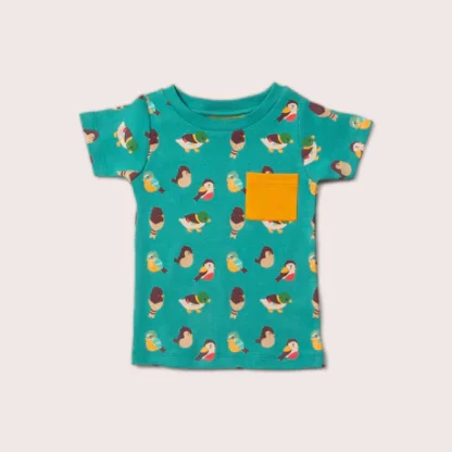 Garden Birds Organic T-Shirt & Jogger Playset - Image 4