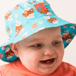 Bonnie Highland Cow Summer Hat