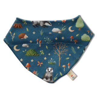Forest Organic Cotton Jersey Dribble Bib