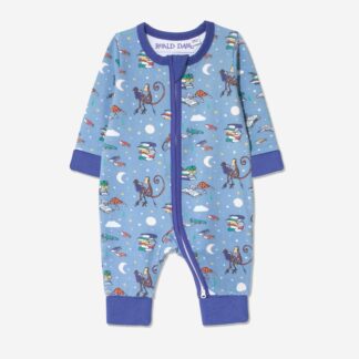 Roald Dahl x Ducky Zebra 'Storytime' Sleepsuit