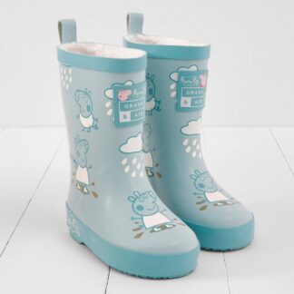Peppa Pig George Blue Colour-Changing Kids Wellies
