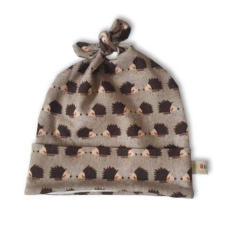 Hedgehogs Organic Cotton Jersey Baby Hat