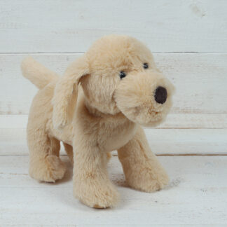 Golden Puppy Plush Soft Toy Dog