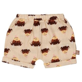 Highland Cow Cotton Shorts