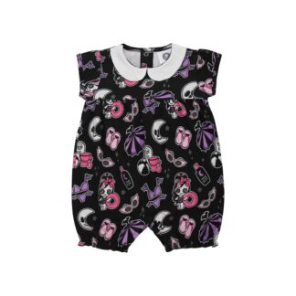 Beach Goth Baby Romper
