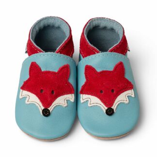 Baby & Toddler Barefoot Shoes - Mr Fox Turquoise