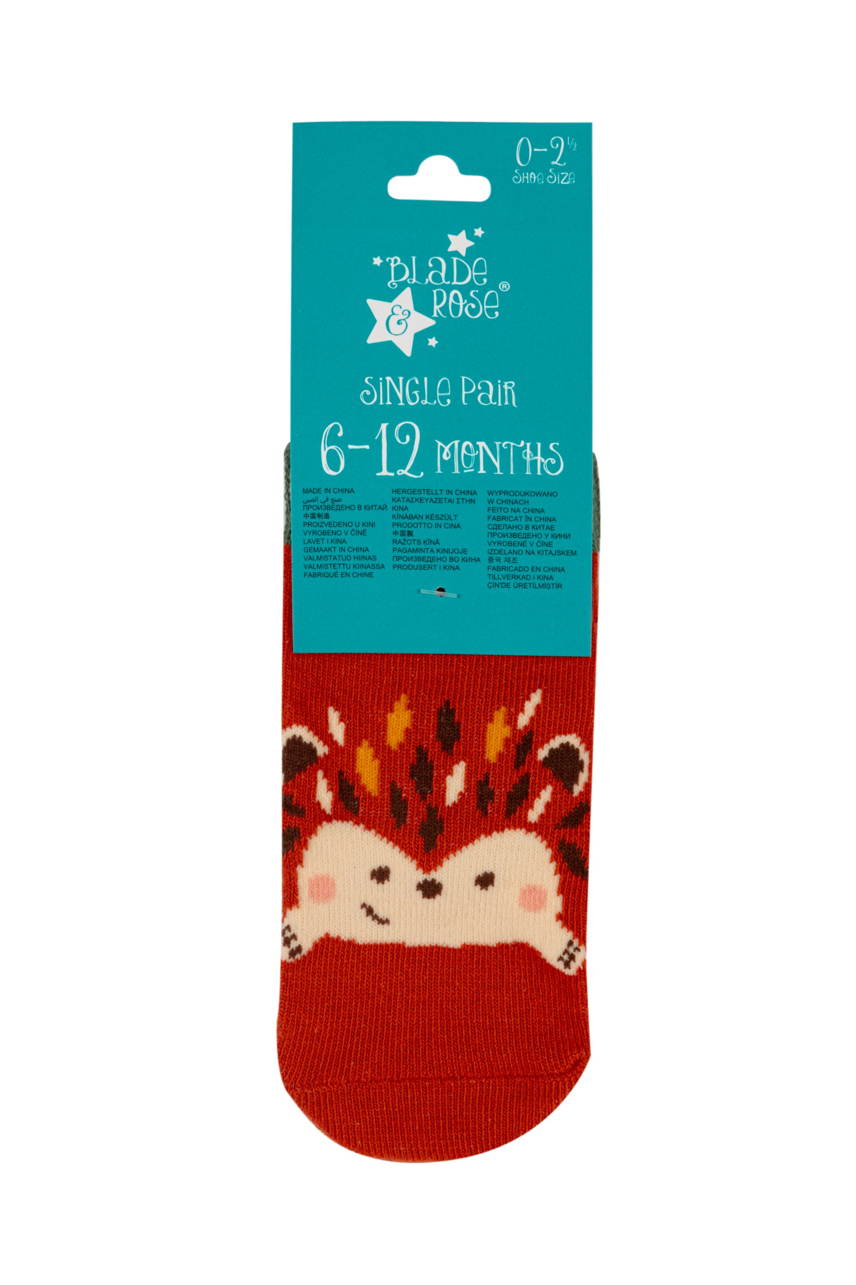 Lenny the Hedgehog Socks