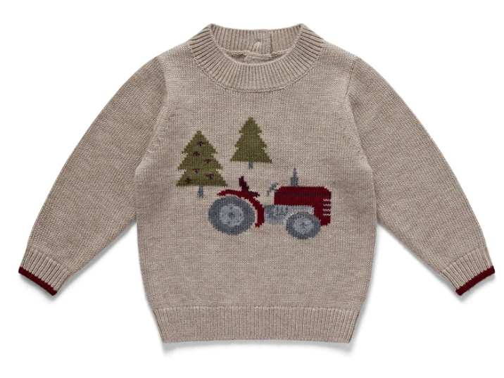 The Tractor Intarsia Jumper