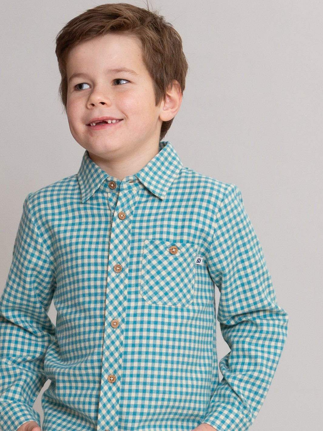 Ocean Check Shirt - Image 5