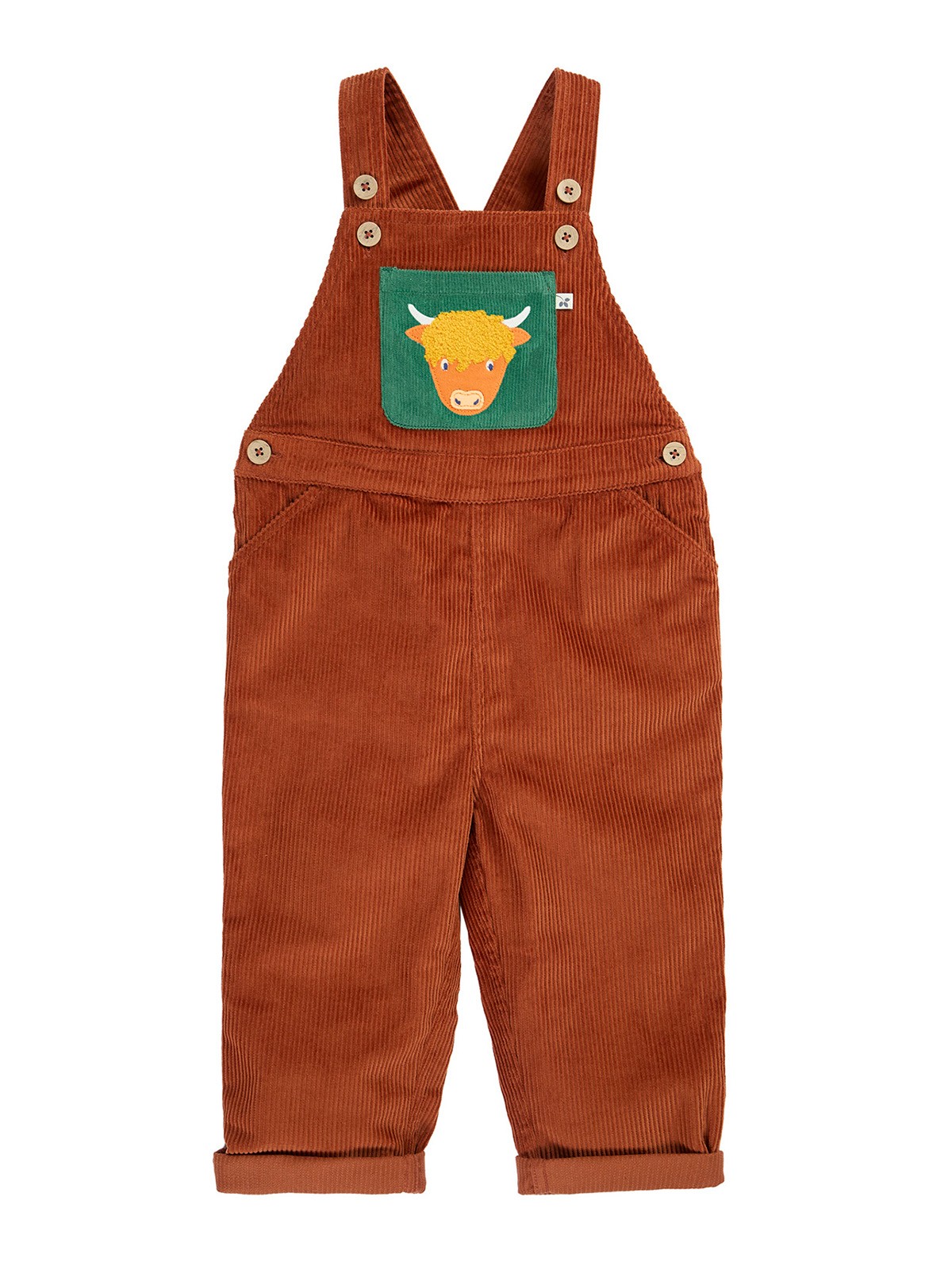 Sebby Dungarees Rust