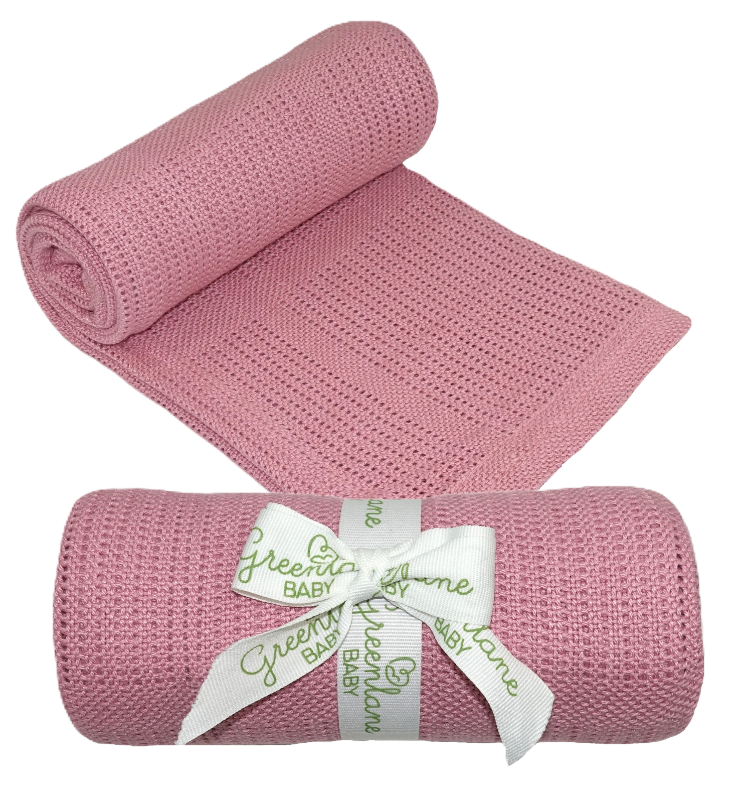 Greenlane Baby Bamboo Cotton Cellular Blanket - Image 8